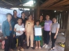Hội phụ nữ Công an huyện Mường Nhé thực hiện chương trình “mẹ đỡ đầu”