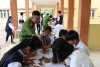 Công an thành phố Điện Biên Phủ cấp mới CMND cho học sinh trường THPT Lương Thế Vinh