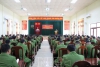 Bế giảng lớp Đại học CSND khóa 04 mở tại Điện Biên
