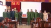 Đại tá Ngô Thanh Bình, UVBTVTU, Giám đốc Công an tỉnh thăm và tặng quà các đơn vị, gia đình chính sách trên địa bàn huyện Mường Nhé