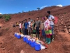 Tặng quà cho nhân dân bị ảnh hưởng thiên tai tại huyện Nậm Pồ