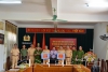 Thiếu tướng Nguyễn Văn Long - Thứ trưởng Bộ Công an kiểm tra công tác tại Công an tỉnh Điện Biên.