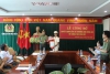 Đoàn Thiếu tướng Lê Tấn Tới, Thứ trưởng Bộ công an thăm và làm việc tại Điện Biên