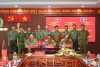 Tổng kết “Đường dây nóng” giữa phòng Tham mưu Công an tỉnh với Văn phòng Công an 02 tỉnh LuongPhraBang, Phong Sa Lỳ (CHDCDN Lào)