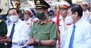 Thứ trưởng Lê Tấn Tới dự lễ giao, nhận quân tại TP Hồ Chí Minh và Long An