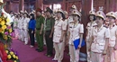 Đoàn thanh niên và Hội phụ nữ Công an tỉnh Thái Bình báo công dâng Bác