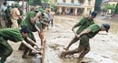 Lực lượng Công an chủ động ứng phó và khắc phục hậu quả mưa lũ