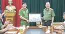 Thứ trưởng Nguyễn Văn Thành thăm và làm việc với Công an huyện Kim Bôi- tỉnh Hòa Bình
