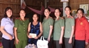 Phụ nữ Công an tỉnh Trà Vinh với công tác xã hội từ thiện