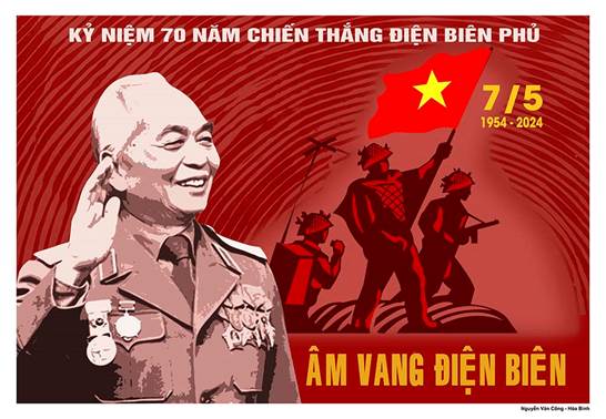 Description: Bộ tranh cổ động được phát hành đúng dịp cả nước hướng về Kỷ niệm 70 năm Chiến thắng Điện Biên Phủ - một sự kiện trọng đại của dân tộc nên càng thêm ý nghĩa.